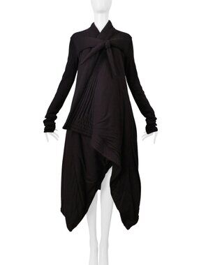 RARE ICONIC Rick Owens Lilies Black Quilted Jersey Jacket – IT 40/ US 6